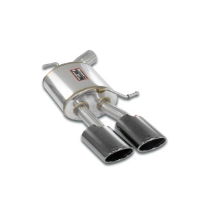 Supersprint Rear exhaust Left 120x80 BLACK 778837