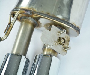 Supersprint Rear exhaust Right 100x75 with valve 917207 - Img 2