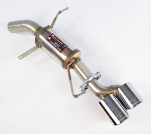 Supersprint Rear exhaust Right "Racing" 90x70 - Img 2