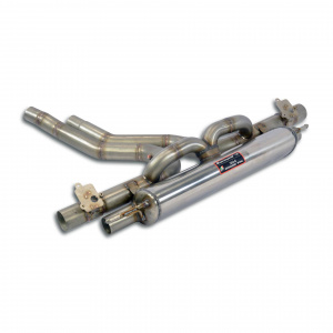 Supersprint Rear exhaust with valves right - left 350954