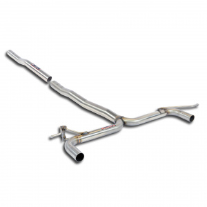 Supersprint Rear pipe "Y-Pipe" Right - Left(Muffler delete) 832514