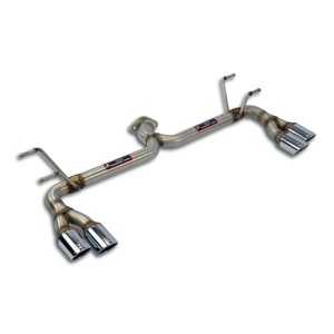 Supersprint Rear "Y-Pipe" kit + endpipe Right OO70 - Left OO70(Muffler delete) 817416