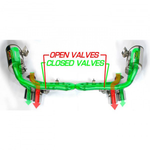 Supersprint "X-Pipe" + valves Right - Left 247413 - Img 4