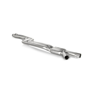 AKRAPOVIC E-BM/T/3 Link Pipe Set Evolution (Titanium) for BMW M3 (F80) / М4 (F82)