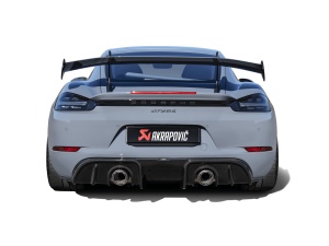 AKRAPOVIC S-PO/TI/24 Slip-On Race Line (Titanium) for PORSCHE 718 Cayman GT4RS 2022-2024 - Img 3