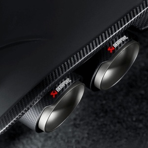 AKRAPOVIC TP-CT/26 Tail Pipe Set (Carbon) for BMW M3 (F80) / M4 (F82) ECE Type Approval - Img 4