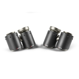 AKRAPOVIC TP-CT/78 Tail Pipe Set Cylindrical Design (Carbon) for BMW M5 (G90 / G99) - Img 2