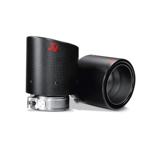 AKRAPOVIC TP-VWGMK6-CA Tail Pipe Set (Carbon) for VW Golf GTi / GTD / TSI 1.8 / TSI 1.4 (Mk6) 2009-2012 - Img 1