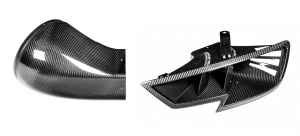 Eventuri Carbon Fiber Headlamp Race Duct Audi RS3 8V - Img 1