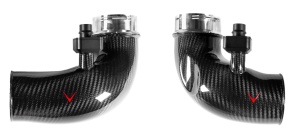 Eventuri Carbon Fiber Turbo Inlet Pipes BMW M5 F90 M8 F92 - Img 1