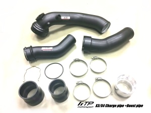 FTP BMW F25 X3/ F26 X4 35i N55 charge pipe + Boost pipe - Img 1