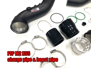 FTP BMW F87 M2 N55 charge pipe +Boost pipe V2 (M2 , M135i ,M235i ,335i ,435i) - Img 3
