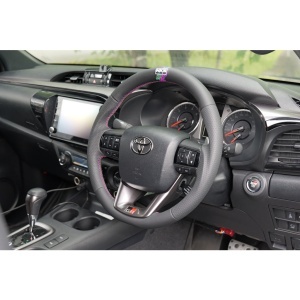 HKS 51999-AT006 Steering Wheel for TOYOTA Land Cruiser (GDJ76W) / Hilux (GUN125) - Img 1