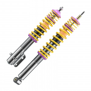 KW Coilover suspension V1 inox VW Golf MK 2 1.8 GTI 16V (139 Hp) - Img 2