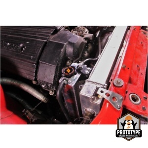 Mishimoto BMW E36 3-Series Expansion Tank, 1992-1999, Wrinkle Black - Img 3