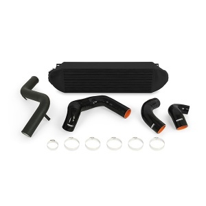 Mishimoto Ford Focus ST Intercooler Kit, 2013-2018, Black w/ Wrinkle Black Pipes