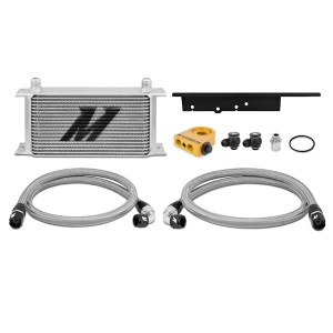 Mishimoto Nissan 350Z Thermostatic Oil Cooler Kit, 2003-2009, Silver