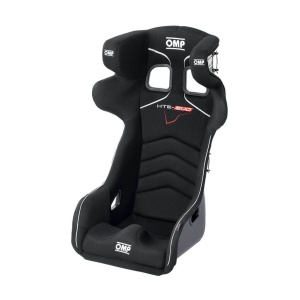 OMP HA0-0904-A01-071 Racing Seat HTE Evo XL VTR FIA 8855-2021, Black