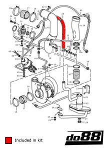 Porsche 930 Turbo breather and oil hoses - Img 9