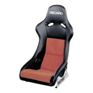 RECARO 070.77.0886 Seat Pole position (ABE), Imitation Leather Black/Dinamica Red