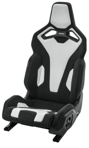 RECARO 653.000.1B49 Left Seat Sport C, 5 Doors, Leather White/Dinamica Black - Img 1
