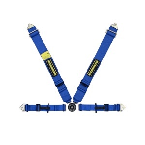 SCHROTH 20101 Racing Harness Profi 2 ASM Flexible 4-Point Left, Blue