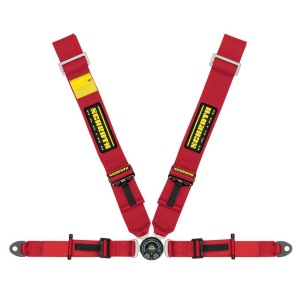 SCHROTH 91158-2 Racing Harness Lotus 2 4-Point Left, Red