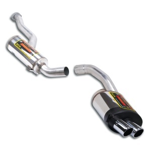 Supersprint Centre + rear exhaust "Power Loop" OO80With E.E.C. homologation 753836
