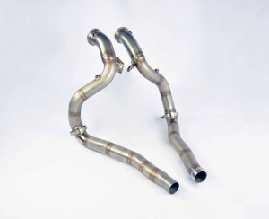 Supersprint Downpipe kit Right + Left(Replaces catalytic converter) (RHD - LHD) - Img 2