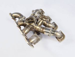Supersprint Manifold Right + Left STEEL 310Sfor OEM turbo chargerAvailable on demand - Img 2