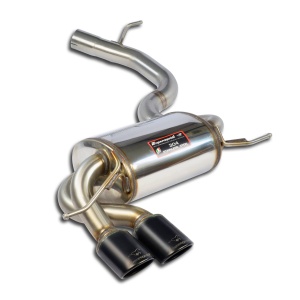 Supersprint Rear exhaust 90x70 "Gun Metal Grey" 766307