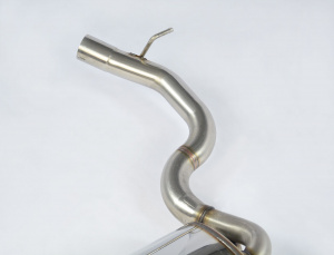 Supersprint Rear exhaust 90x70 "Gun Metal Grey" - Img 3