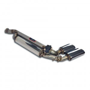 Supersprint Rear exhaust Right 120x80 with valve 724507