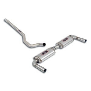 Supersprint Rear exhaust Right - Left 817604