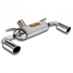 Supersprint Rear exhaust Right O100 - Left O100 - Img 1