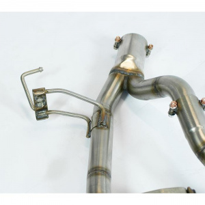 Supersprint Rear pipe kit Right OO100 - Left OO100(Muffler delete) - Img 3