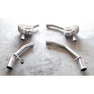 Supersprint Rear pipe Left O100(Muffler delete) 767824 - Img 2