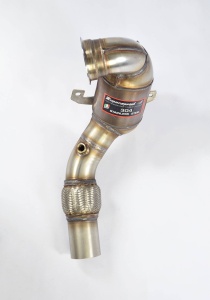 Supersprint Turbo downpipe kit + Metallic 200 CPSI catalytic converterFor OEM centre exhaust 771871 - Img 5
