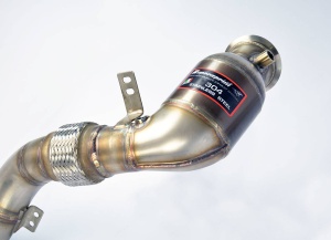 Supersprint Turbo downpipe kit + Metallic catalytic converter LeftAccepts the stock "Cat.-Back" system 989241 - Img 3