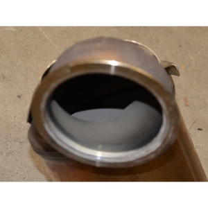 Supersprint Turbo downpipe kit + Metallic WRC 100 CPSI catalytic converter(Deletes GPF) 778021