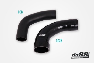 Toyota Yaris GR Pressure pipes for do88 IC, Black hoses - Img 3