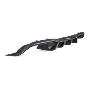 AKRAPOVIC DI-BM/CA/3/M Rear Diffuser (Carbon / Matte) for BMW M2 / M2 Competition / M2 CS (F87) - Img 2