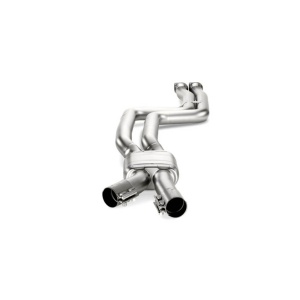 AKRAPOVIC E-BM/T/3 Link Pipe Set Evolution (Titanium) for BMW M3 (F80) / М4 (F82) - Img 2