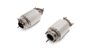 AKRAPOVIC L-CO/SS/2 Link Pipe Set w/o Cat (SS) for CHEVROLET Corvette Stingray (C8) 2020-2024