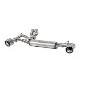 AKRAPOVIC M-FI/SS/1H/1 Exhaust System Slip-On Line (Stainless Steel) for ABARTH 595 / 595C 2012-2020 EC Approval - Img 2