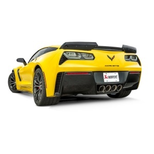 AKRAPOVIC MTP-CO/TI/2 Exhaust System Slip-On Line (Titanium) for CHEVROLET Corvette Z06 (C7) 2014-2019 - Img 5