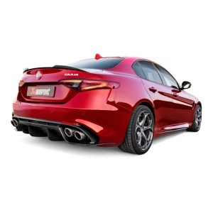 AKRAPOVIC S-AR/TI/1H Exhaust System Evolution Line (Titanium) for ALFA ROMEO Giulia Quadrifoglio 2016-2020 ECE Type Approval - Img 4