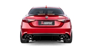 AKRAPOVIC S-AR/TI/7H Slip-On Line (Titanium) ALFA ROMEO Giulia Quadrifoglio 2018-2020 - Img 4