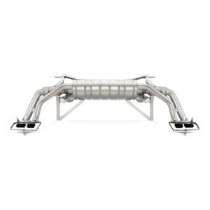 AKRAPOVIC S-AUR8SO3-T Exhaust System Slip-On Line (Titanium) for AUDI R8 5.2 FSI Coupe / Spyder 2016-2018 - Img 2