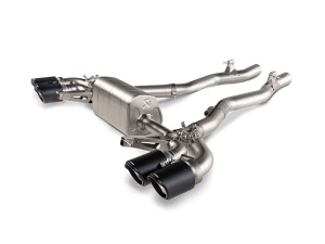 AKRAPOVIC S-BM/T/24H Slip-On Line (Titanium) for BMW M8 / M8 Competition Gran Coupe (F93) OPF/GPF 2021-2024 - Img 1